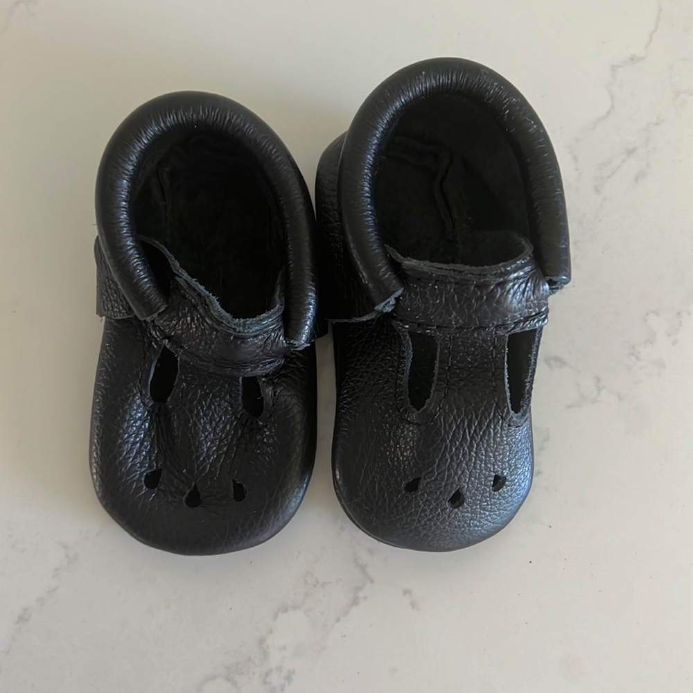 Freshly picked black Mary Janes. New size 3